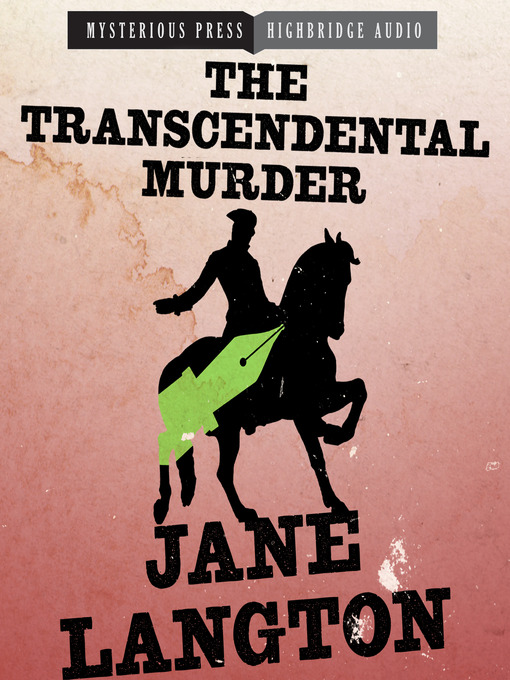 Title details for The Transcendental Murder by Jane Langton - Available